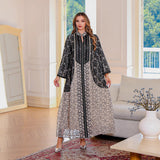 OrientC Embroidered Dress Abaya SMT130