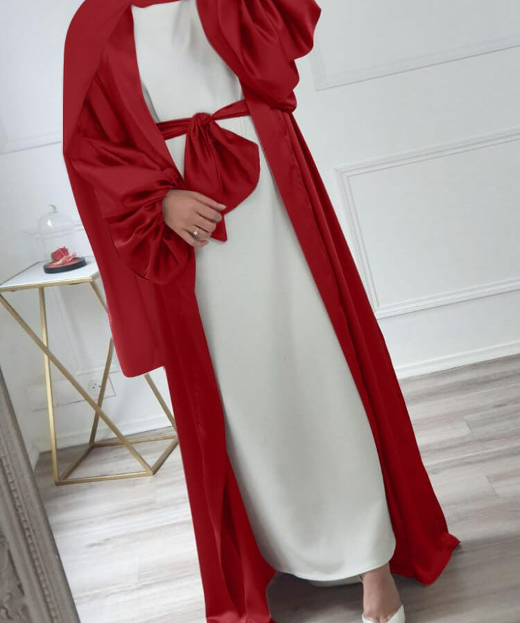 Women's Bubble Sleeve Elegant Dress