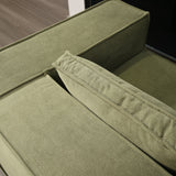 Flat Against Tofu Block Sofa KS009