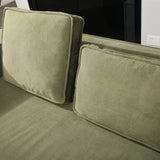 Flat Against Tofu Block Sofa KS009
