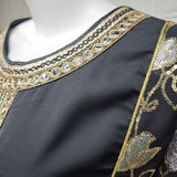 AB415 Embroidered Sequin Jalabiya