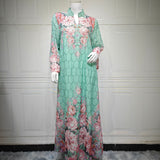 AB463 Printed Jalabiya