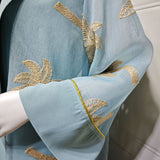 AB481 Embroidered Two-Piece Jalabiya