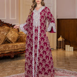 OrientC Abaya Embroidered Long Dress SMT183