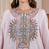 OrientC Rope Embroidered Dress SMT099