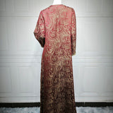 AB487 Embroidered Jalabiya