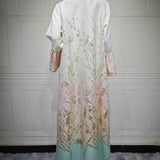 AB393 jalabiya gradient color robe