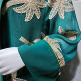 AB481 Embroidered Two-Piece Jalabiya