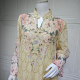 AB463 Printed Jalabiya