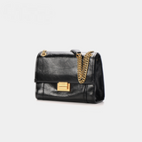 Large capacity waxed leather shoulder bag SDX20064