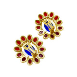 Vintage sunflower shaped ear clip JA008