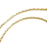 Vintage snake bone fine necklace JA032