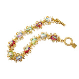 Red, Blue, and Green Three Color Necklace JA029