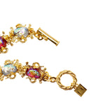 Red, Blue, and Green Three Color Necklace JA029