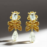 Water Drop Sweep Shoulder Eardrops Ear Clip JA018