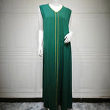 AB481 Embroidered Two-Piece Jalabiya