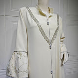 AB393 jalabiya gradient color robe