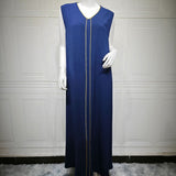 AB481 Embroidered Two-Piece Jalabiya