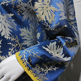 AB489 Jacquard Embroidery Rhinestone Jalabiya