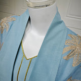 AB481 Embroidered Two-Piece Jalabiya