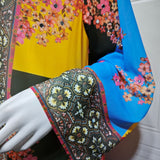 AB451 Printed Jalabiya