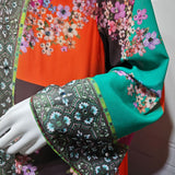 AB451 Printed Jalabiya