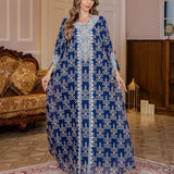 OrientC Abaya Embroidered Long Dress SMT183