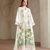 AB475 Jacquard Hot Drilled Jalabiya