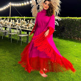 Special offer Women's Bat Sleeve Tassel Kaftan MQ055