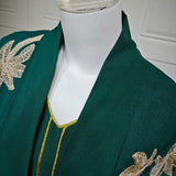 AB481 Embroidered Two-Piece Jalabiya