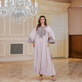OrientC Rope Embroidered Dress SMT099
