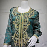 AB487 Embroidered Jalabiya